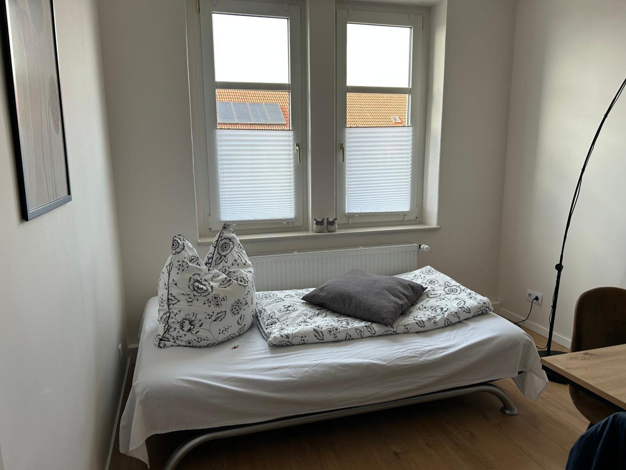 Schoene Neue 4 Zimmer Wohnung Mit Sued-Balkon Bis 8 Personen 萨勒河畔瑙姆堡 外观 照片